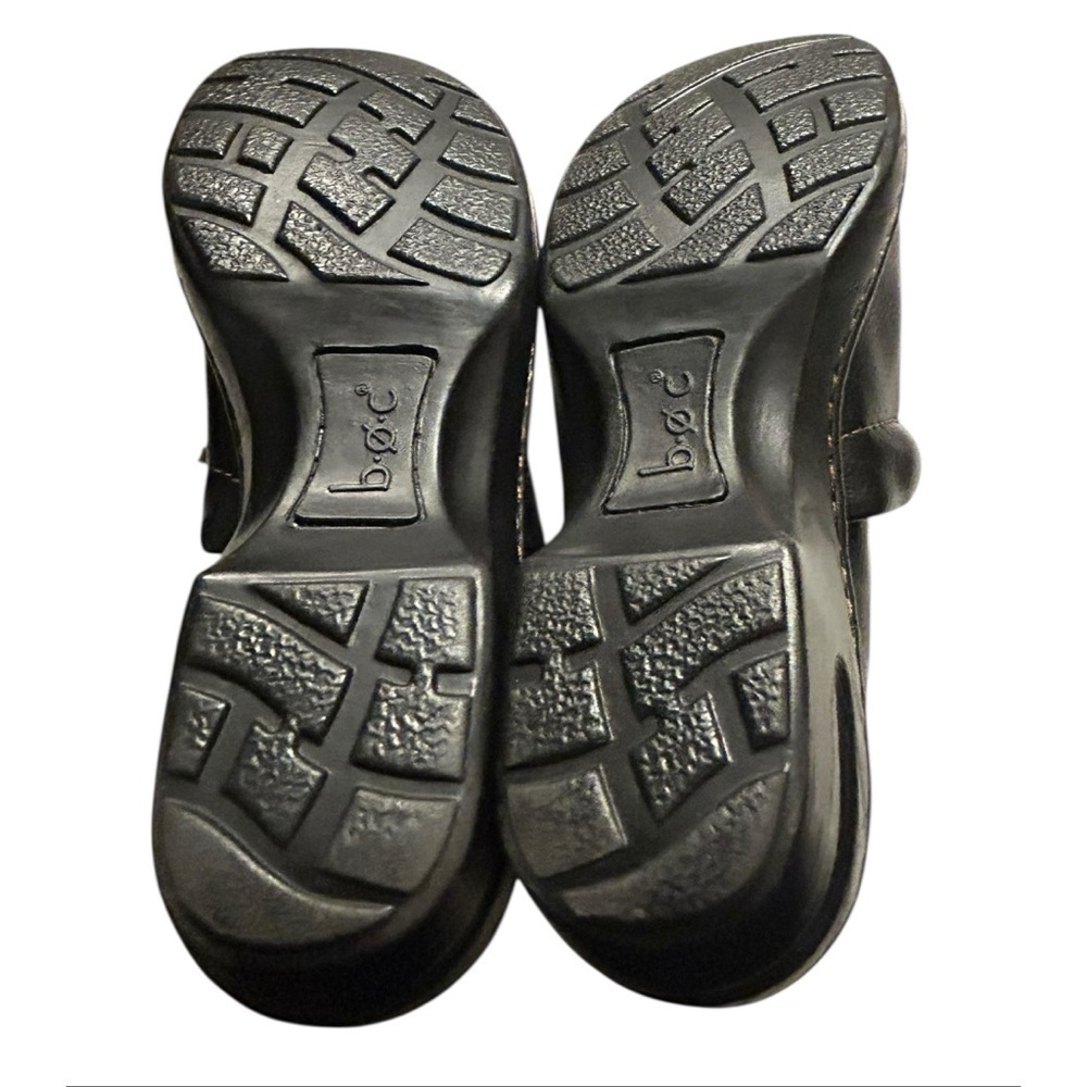 b.o.c. (Born Concept) Peggy slip-on clog in black leather Size 8M - Picture 6 of 6